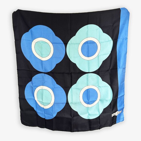 Jeanne Lanvin - 100% Silk Scarf - Picture 2 of 4